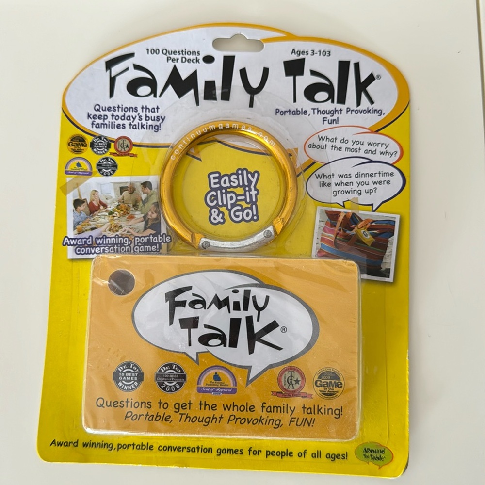 Family Talk Travel Game